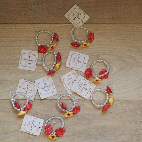 April Cornell Napkin Rings - Picture 4 of 4